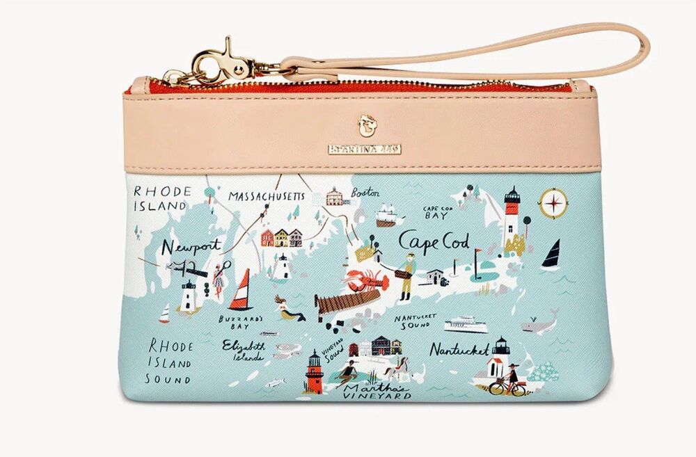 Spartina 449 Northeastern Harbors Scout Wristlet Wallet Style 964932